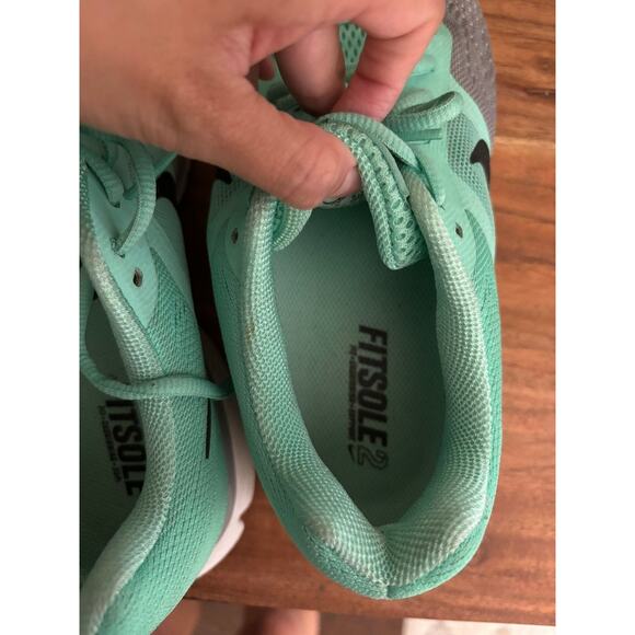 Nike Shoes Women's 8 Sneakers Fitsole Lime Green - Picture 11 of 11